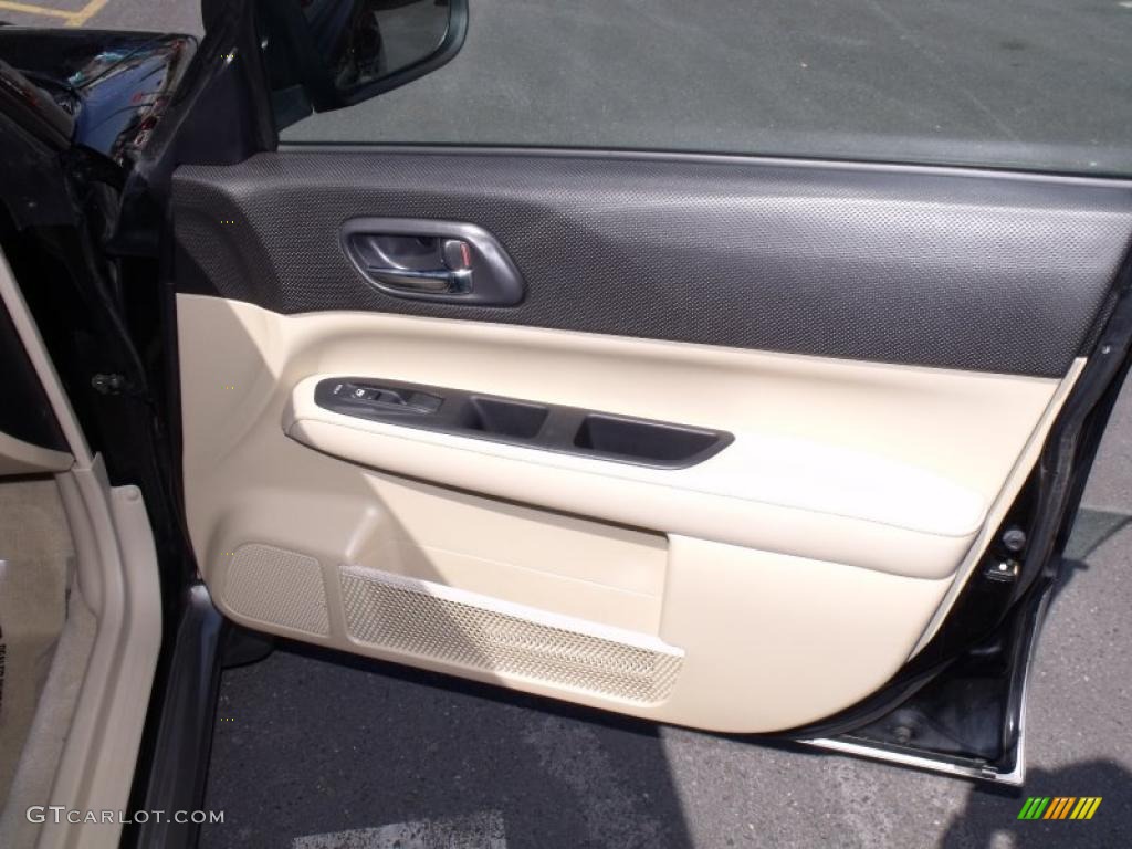 2006 Subaru Forester 2.5 X L.L.Bean Edition Desert Beige Door Panel Photo #47303510