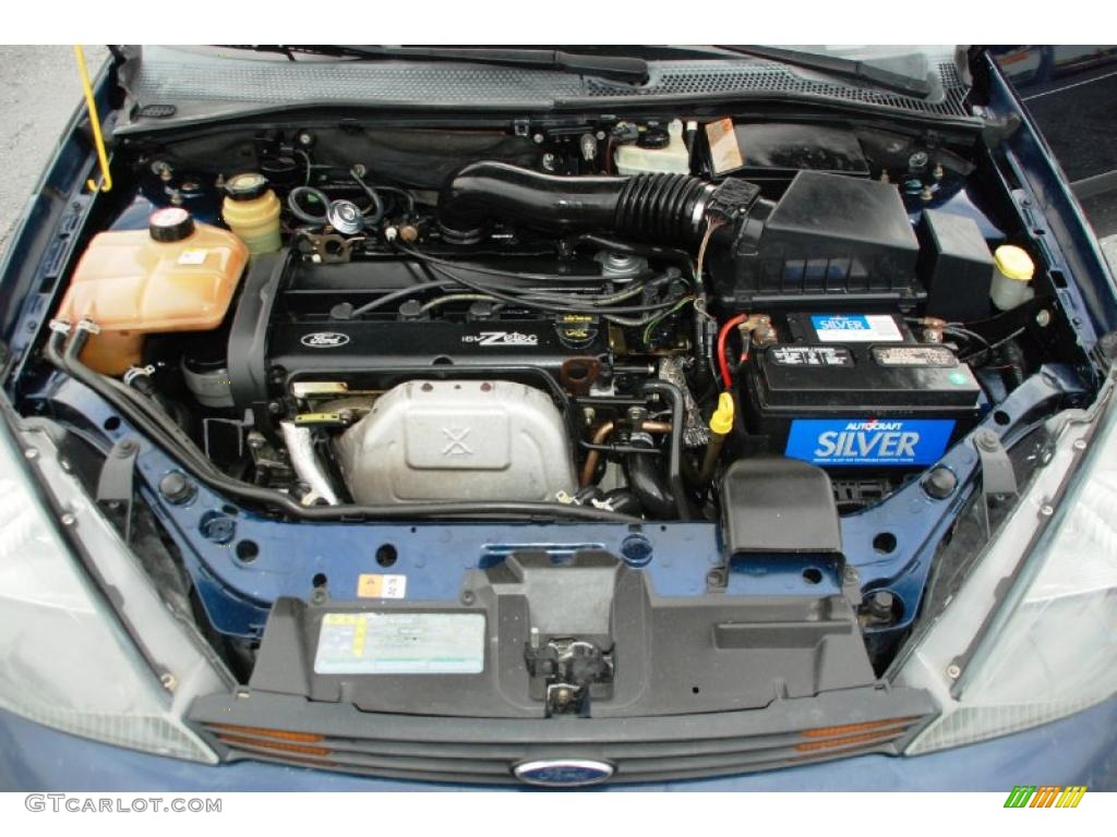 2003 Ford Focus ZX3 Coupe 2.0L DOHC 16V Zetec 4 Cylinder Engine Photo #47303525