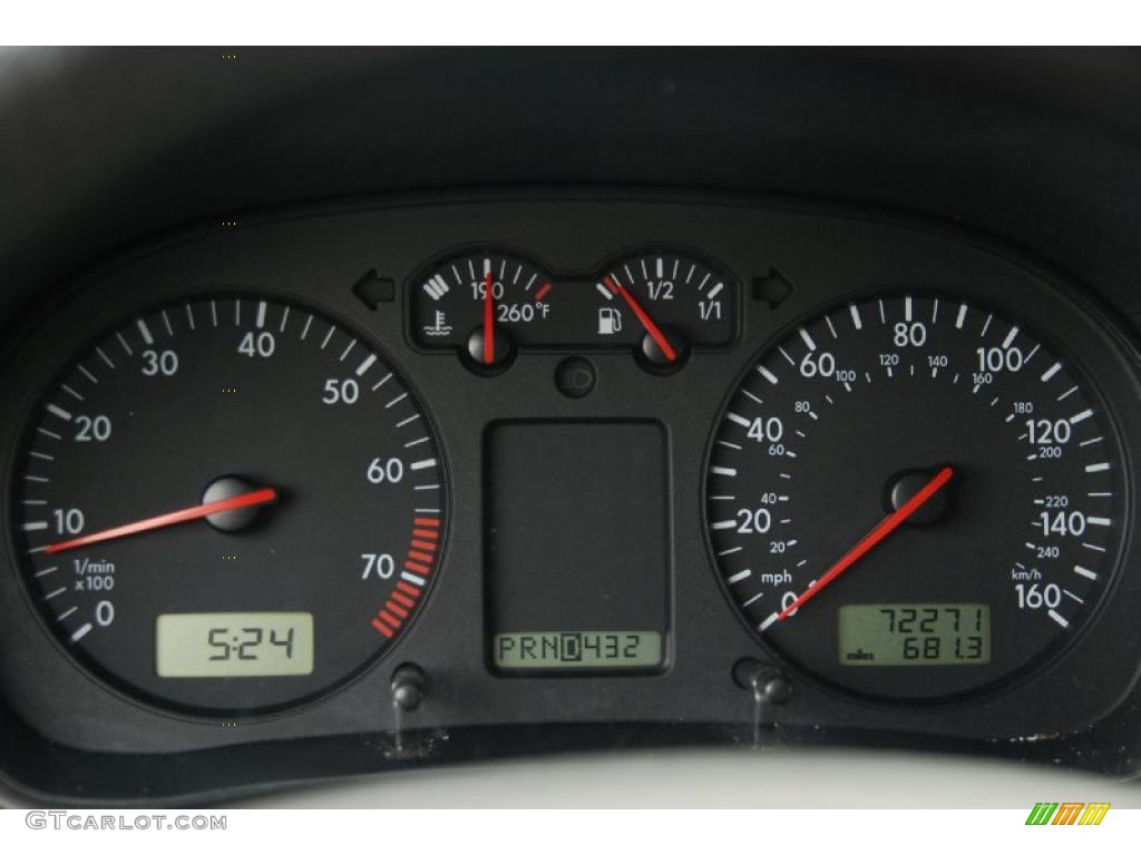 2003 Volkswagen Jetta GLS 1.8T Wagon Gauges Photos