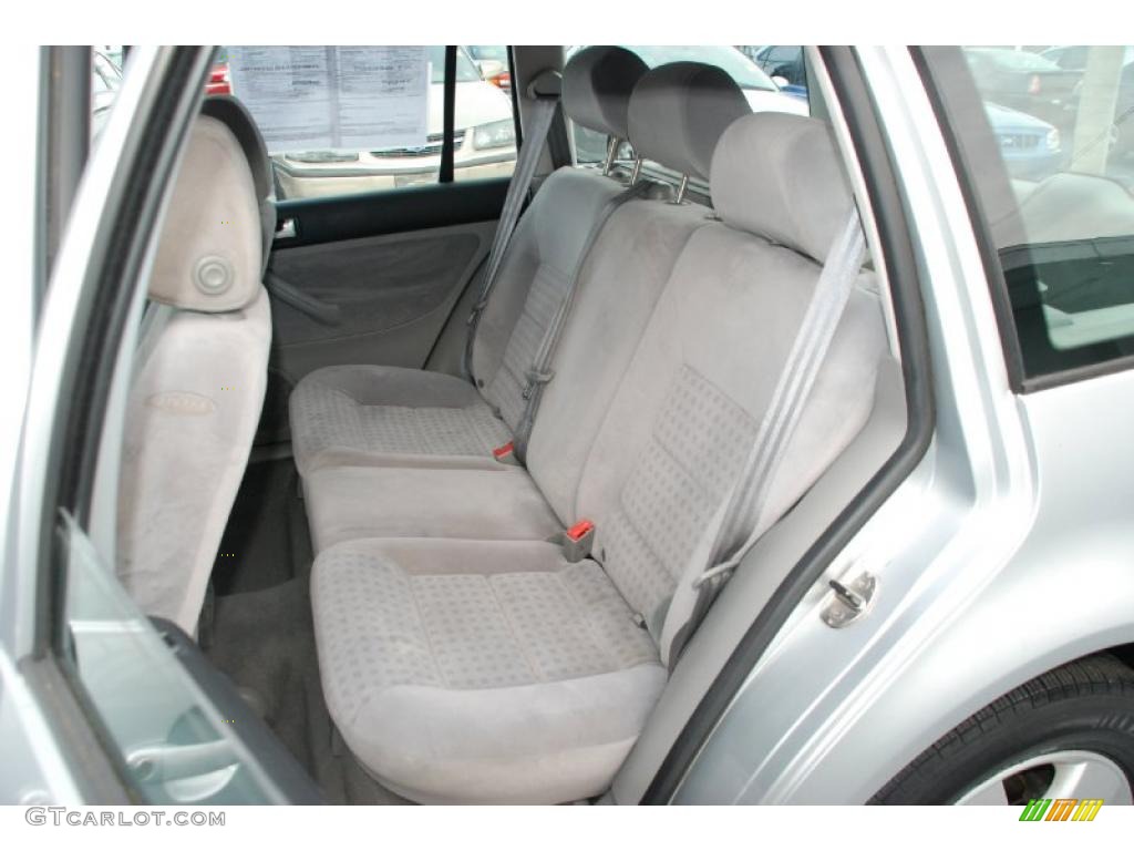 Grey Interior 2003 Volkswagen Jetta GLS 1.8T Wagon Photo #47303897