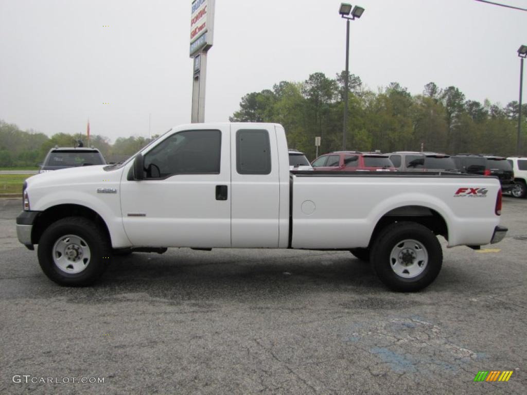 Oxford White 2006 Ford F250 Super Duty XL SuperCab 4x4 Exterior Photo #47304284