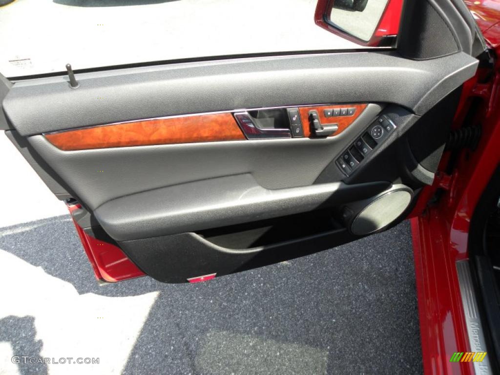 2010 C 300 Sport - Mars Red / Black photo #6