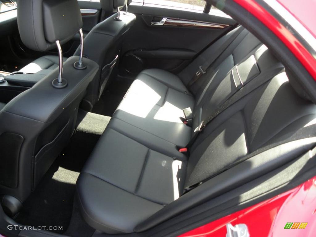 2010 C 300 Sport - Mars Red / Black photo #7