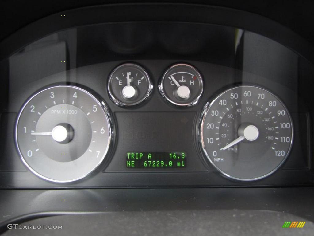 2007 Mercury Milan V6 Premier Gauges Photo #47304842