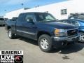 2006 Deep Blue Metallic GMC Sierra 1500 SLE Extended Cab 4x4  photo #1