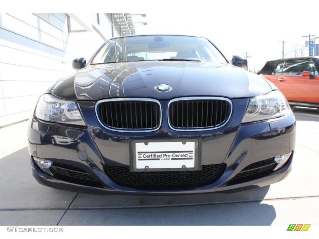 2010 3 Series 328i xDrive Sedan - Monaco Blue Metallic / Beige photo #2