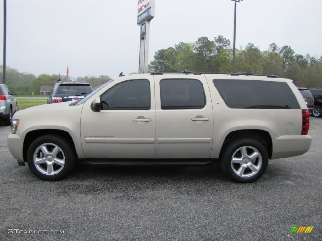 Gold Mist Metallic 2008 Chevrolet Suburban 1500 LT Exterior Photo #47305313