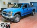 2008 Pace Blue Chevrolet Colorado LT Extended Cab 4x4  photo #3