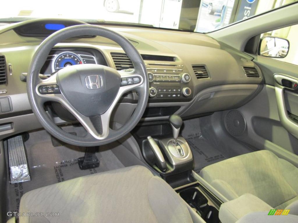 Gray Interior 2010 Honda Civic EX Coupe Photo #47305598