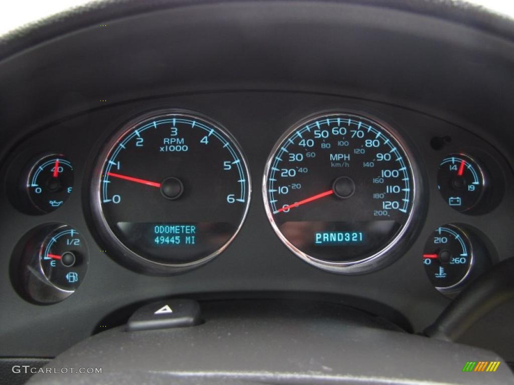 2008 Chevrolet Suburban 1500 LT Gauges Photo #47305607