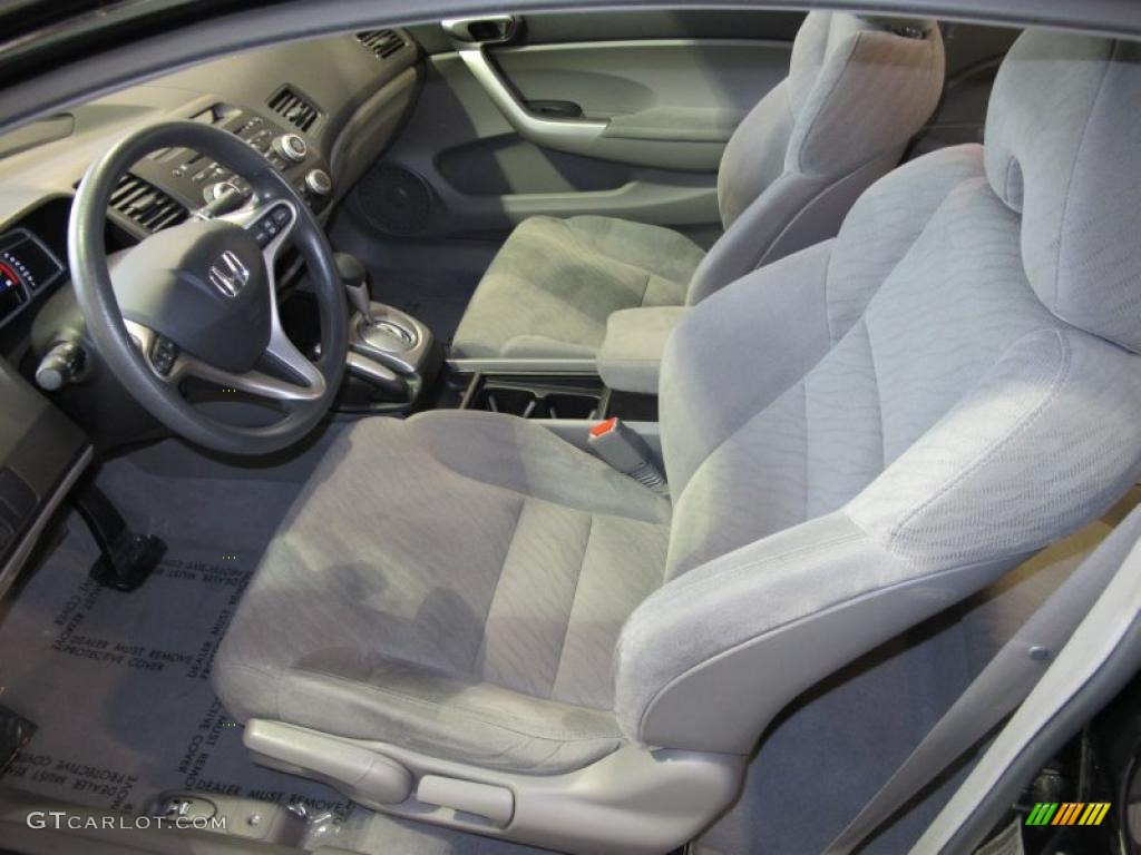 Gray Interior 2010 Honda Civic EX Coupe Photo #47305616