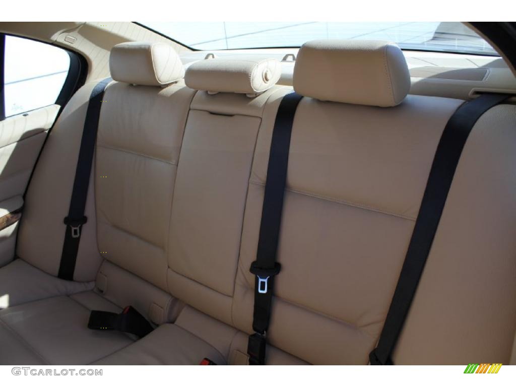 2008 3 Series 328xi Sedan - Monaco Blue Metallic / Beige photo #16