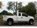 Oxford White - F250 Super Duty Lariat SuperCab 4x4 Photo No. 11