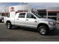 Bright Silver Metallic 2009 Dodge Ram 2500 SXT Mega Cab 4x4