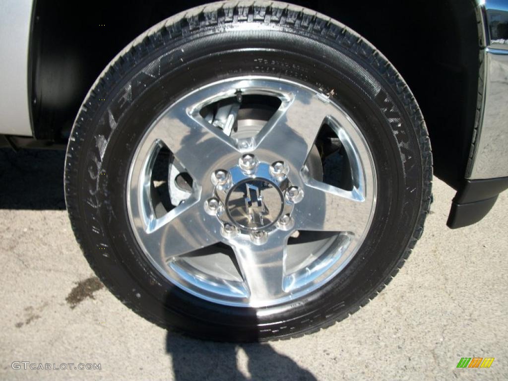 2011 Chevrolet Silverado 2500HD LTZ Crew Cab 4x4 Wheel Photo #47307080