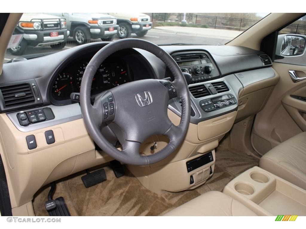 Beige Interior 2010 Honda Odyssey EX-L Photo #47307713