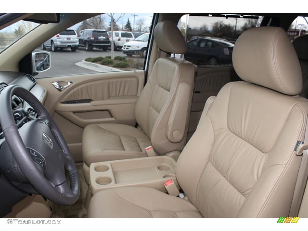 Beige Interior 2010 Honda Odyssey EX-L Photo #47307731