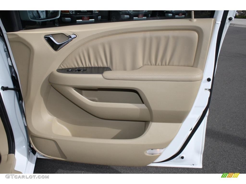 2010 Honda Odyssey EX-L Beige Door Panel Photo #47307890