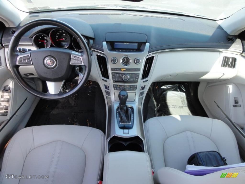 2008 Cadillac CTS 4 AWD Sedan Light Titanium/Ebony Dashboard Photo #47308589