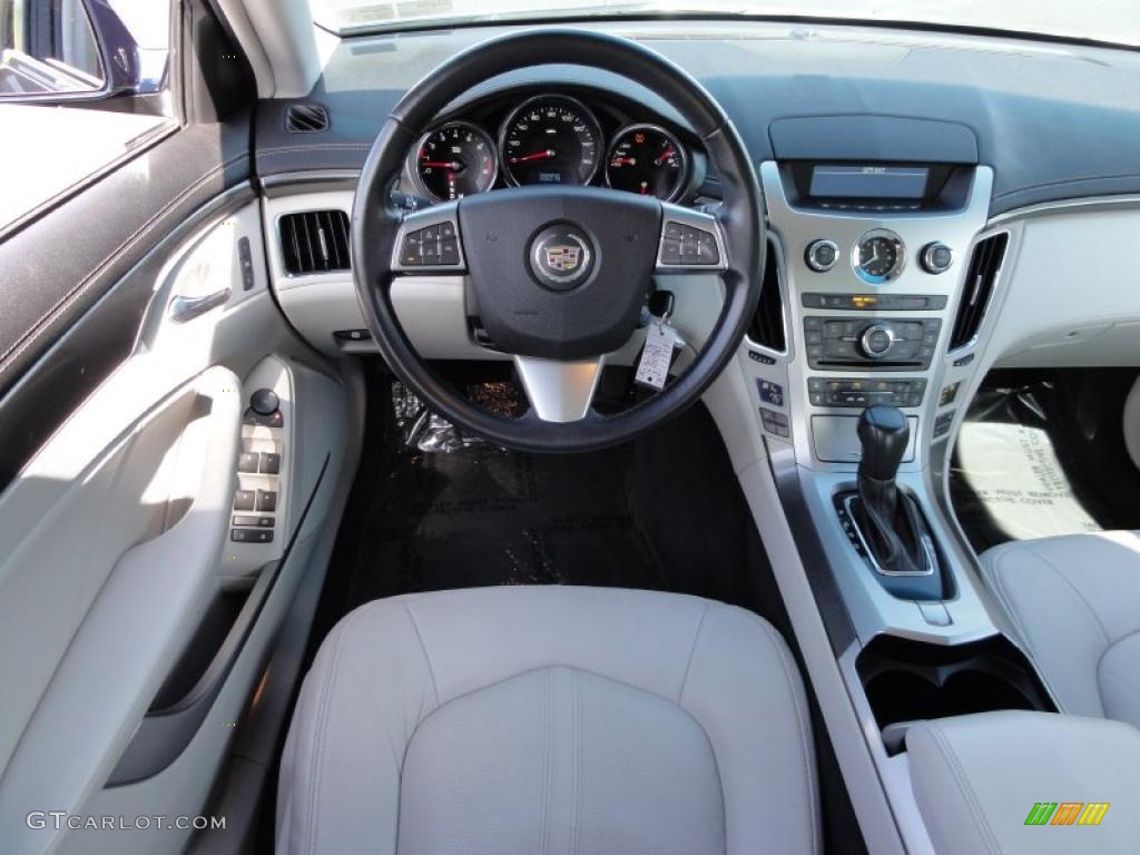 2008 Cadillac CTS 4 AWD Sedan Light Titanium/Ebony Dashboard Photo #47308604