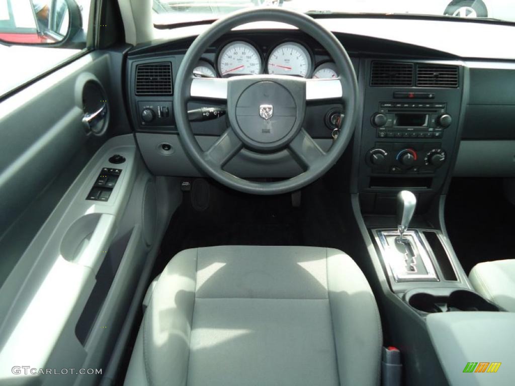 2007 Dodge Charger SXT Dark Slate Gray/Light Slate Gray Dashboard Photo #47308952