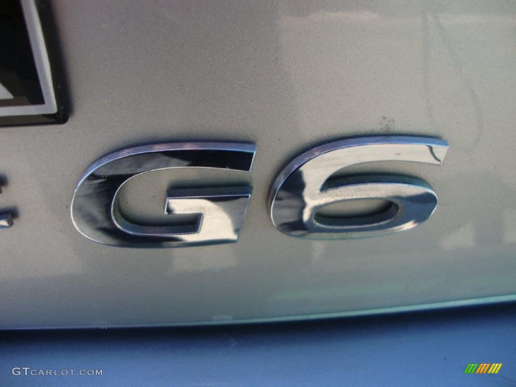 2006 G6 Sedan - Liquid Silver Metallic / Ebony photo #25