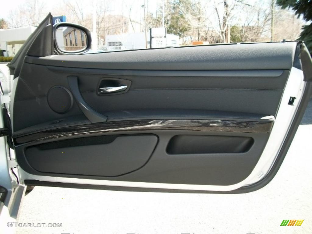 2011 BMW 3 Series 328i xDrive Coupe Black Door Panel Photo #47309216
