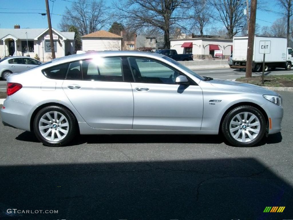 Titanium Silver Metallic 2010 BMW 5 Series 550i xDrive Gran Turismo Exterior Photo #47309459