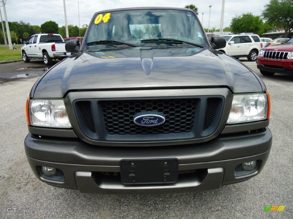 Dark Shadow Grey Metallic 2004 Ford Ranger Edge SuperCab Exterior Photo #47309561