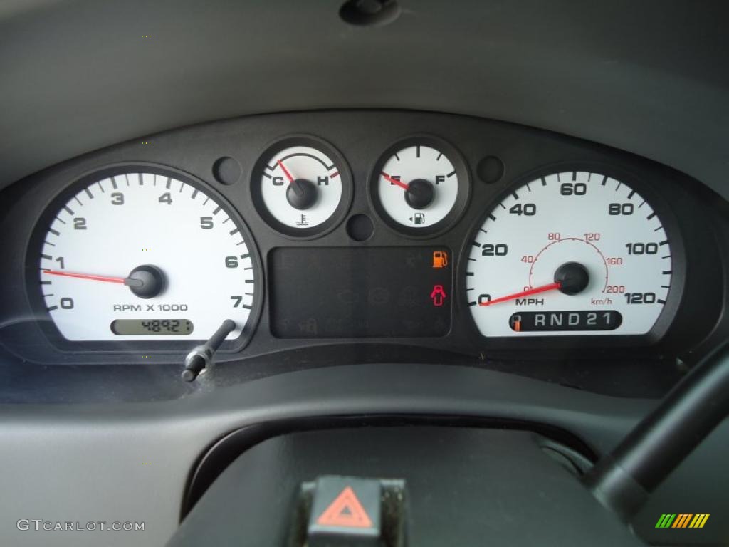 2004 Ford Ranger Edge SuperCab Gauges Photo #47309696