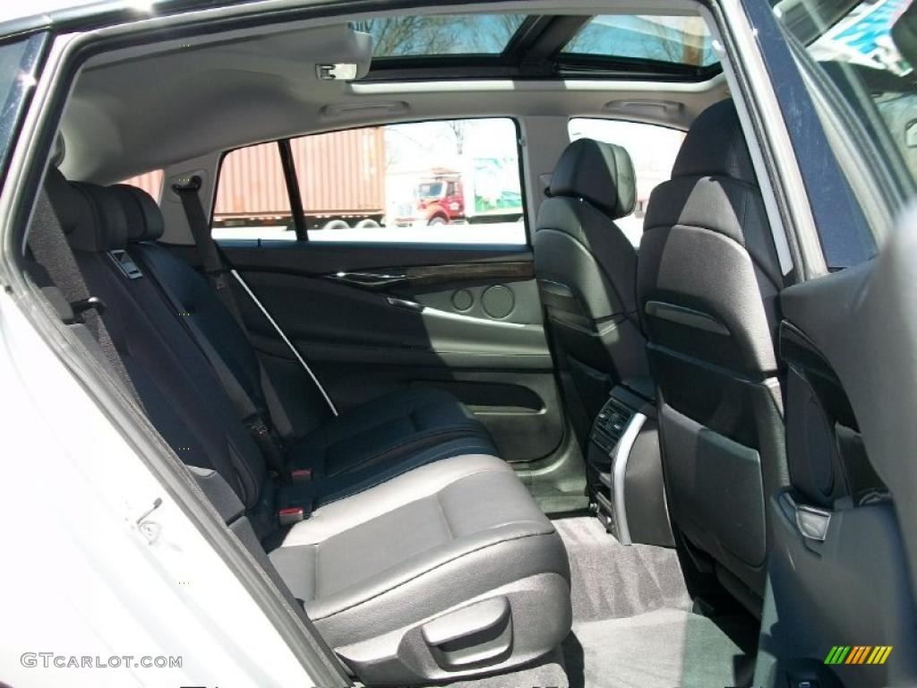 Black Interior 2010 BMW 5 Series 550i xDrive Gran Turismo Photo #47309807