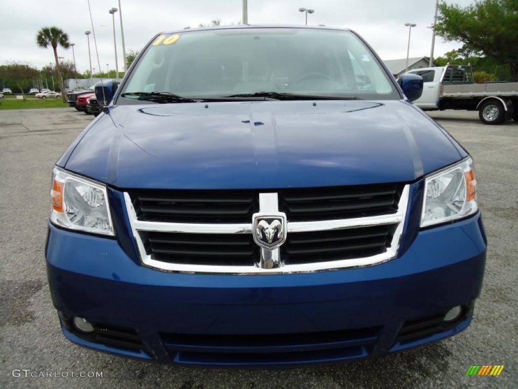 Deep Water Blue Pearl Coat 2010 Dodge Grand Caravan SXT Exterior Photo #47310029
