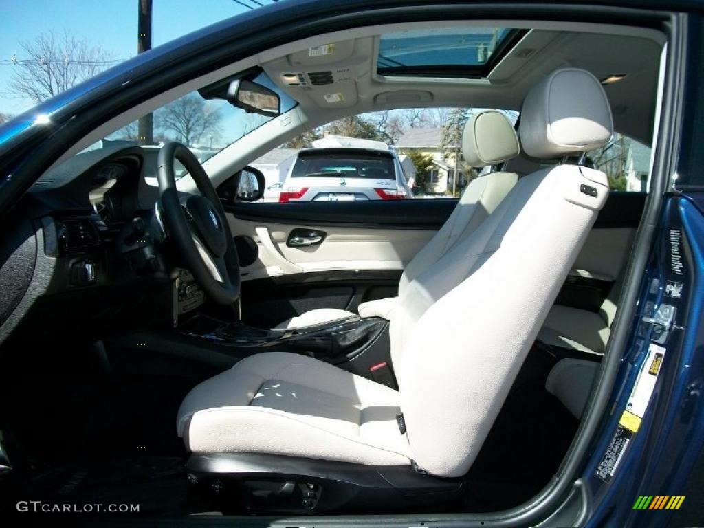 2011 3 Series 328i xDrive Coupe - Deep Sea Blue Metallic / Oyster/Black Dakota Leather photo #12