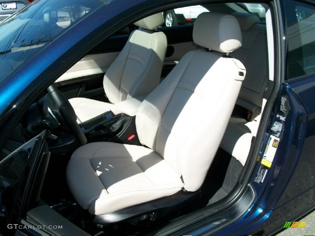 2011 3 Series 328i xDrive Coupe - Deep Sea Blue Metallic / Oyster/Black Dakota Leather photo #13