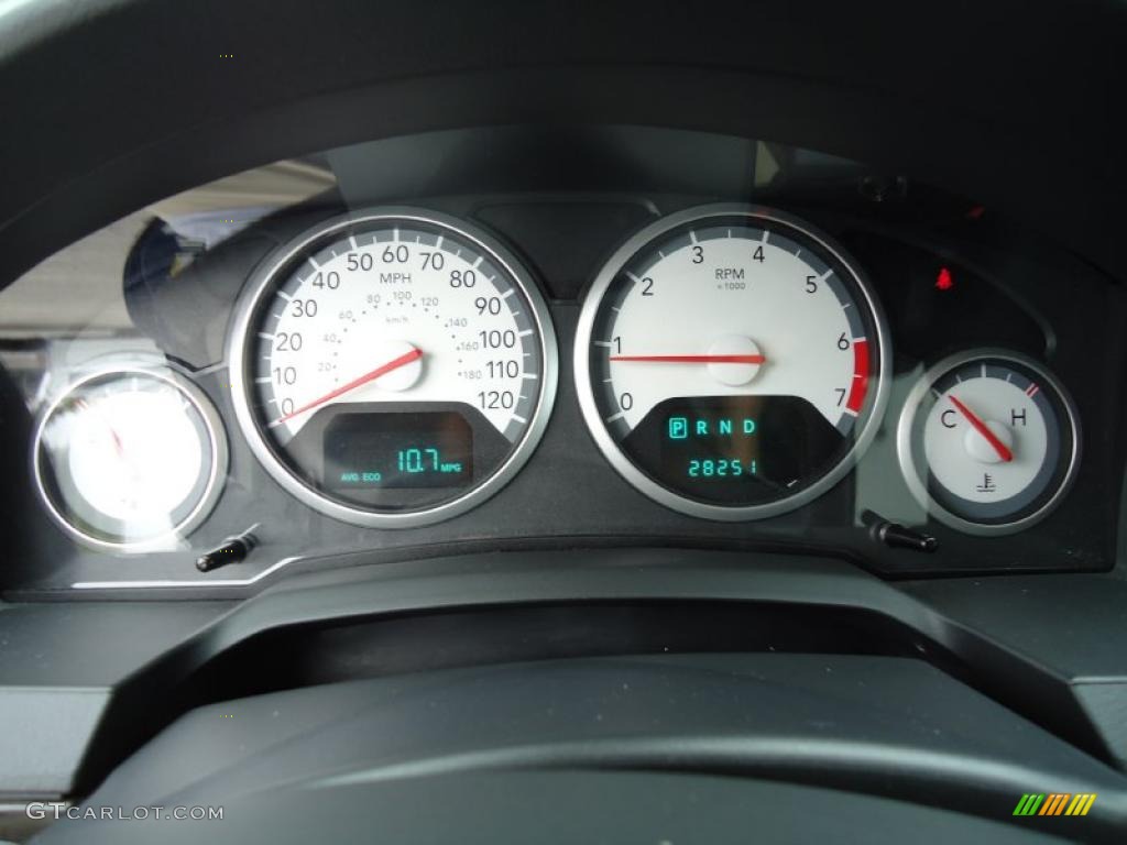 2010 Dodge Grand Caravan SXT Gauges Photo #47310176