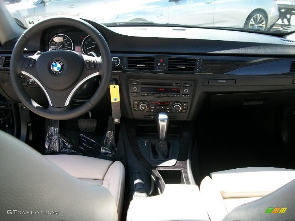 2011 3 Series 328i xDrive Coupe - Deep Sea Blue Metallic / Oyster/Black Dakota Leather photo #14