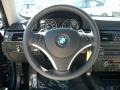 Oyster/Black Dakota Leather Steering Wheel Photo for 2011 BMW 3 Series #47310194