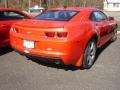 2011 Inferno Orange Metallic Chevrolet Camaro LT/RS Coupe  photo #2