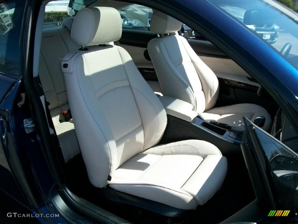 2011 3 Series 328i xDrive Coupe - Deep Sea Blue Metallic / Oyster/Black Dakota Leather photo #29
