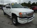 Summit White 2005 GMC Sierra 2500HD SLT Crew Cab 4x4 Exterior
