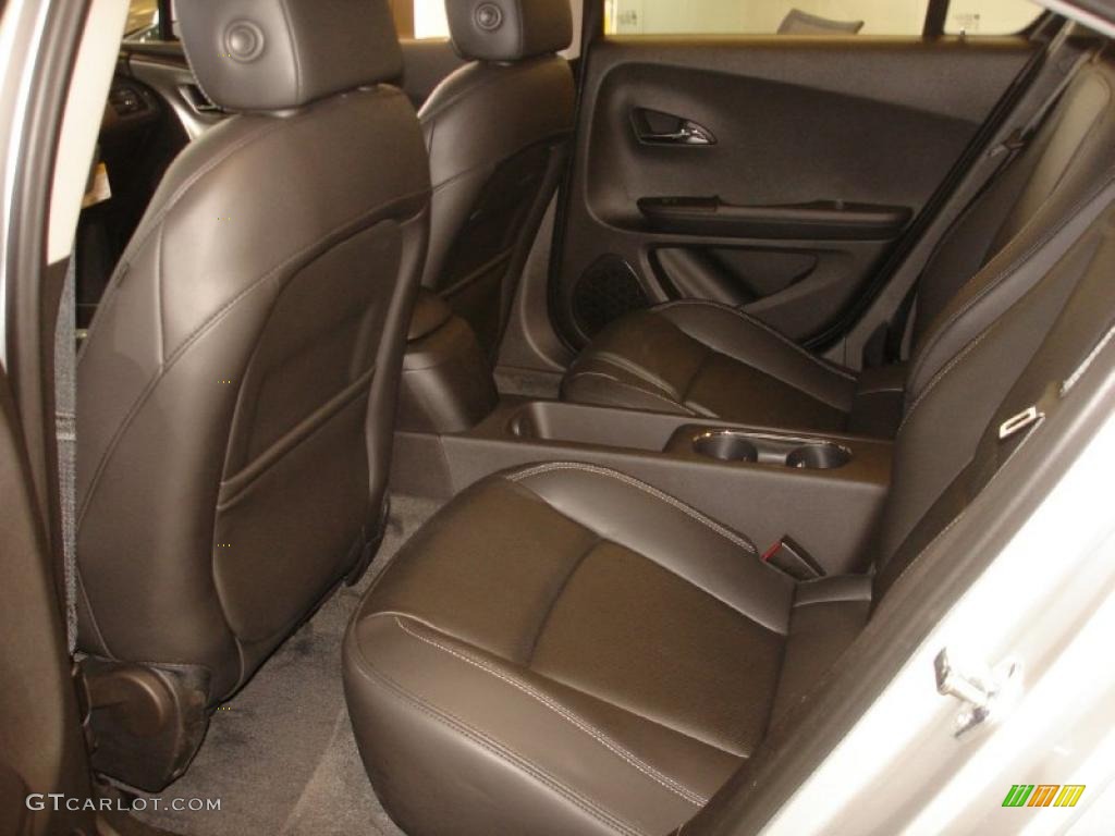 Jet Black/Ceramic White Interior 2011 Chevrolet Volt Hatchback Photo #47310647