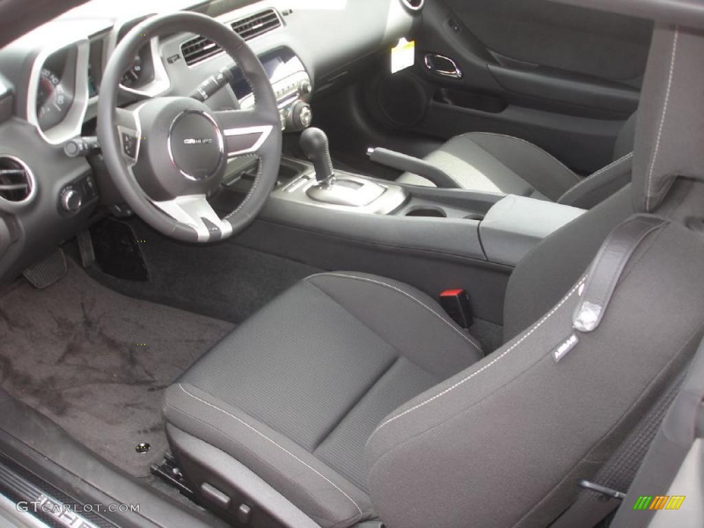 Black Interior 2011 Chevrolet Camaro SS/RS Coupe Photo #47311571