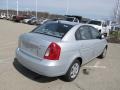 Platinum Silver 2010 Hyundai Accent GLS 4 Door Exterior