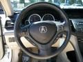 Parchment 2009 Acura TSX Sedan Steering Wheel