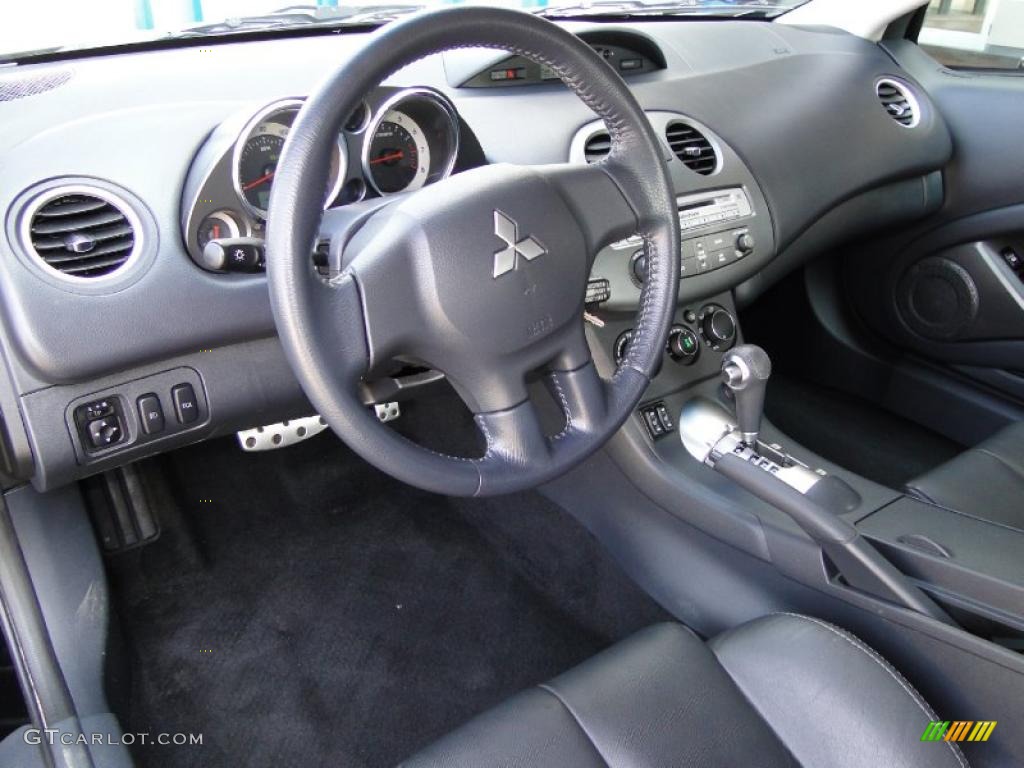 Dark Charcoal Interior 2008 Mitsubishi Eclipse GT Coupe Photo #47313296