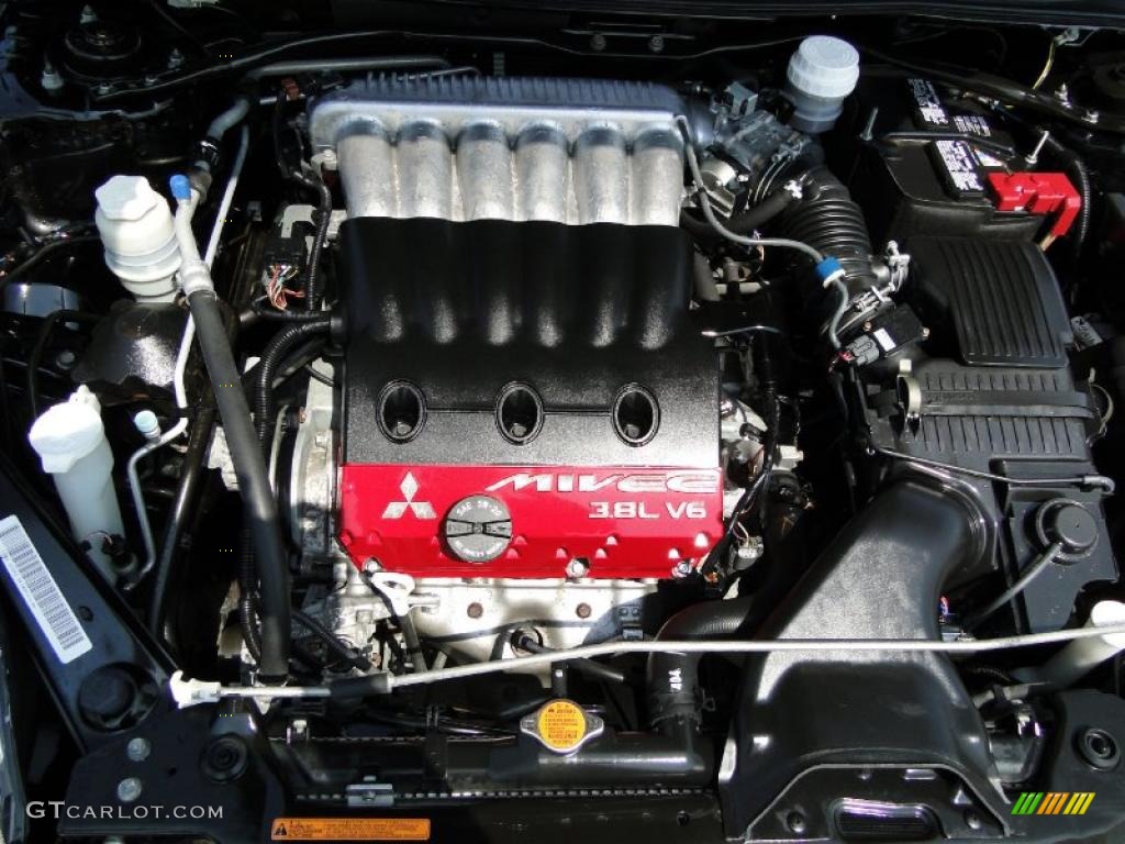 2008 Mitsubishi Eclipse GT Coupe 3.8 Liter SOHC 24 Valve MIVEC V6 Engine Photo #47313494