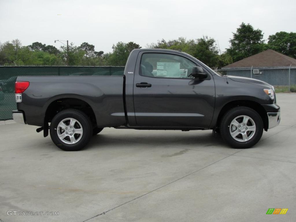 Magnetic Gray Metallic 2011 Toyota Tundra SR5 Regular Cab Exterior Photo #47314493