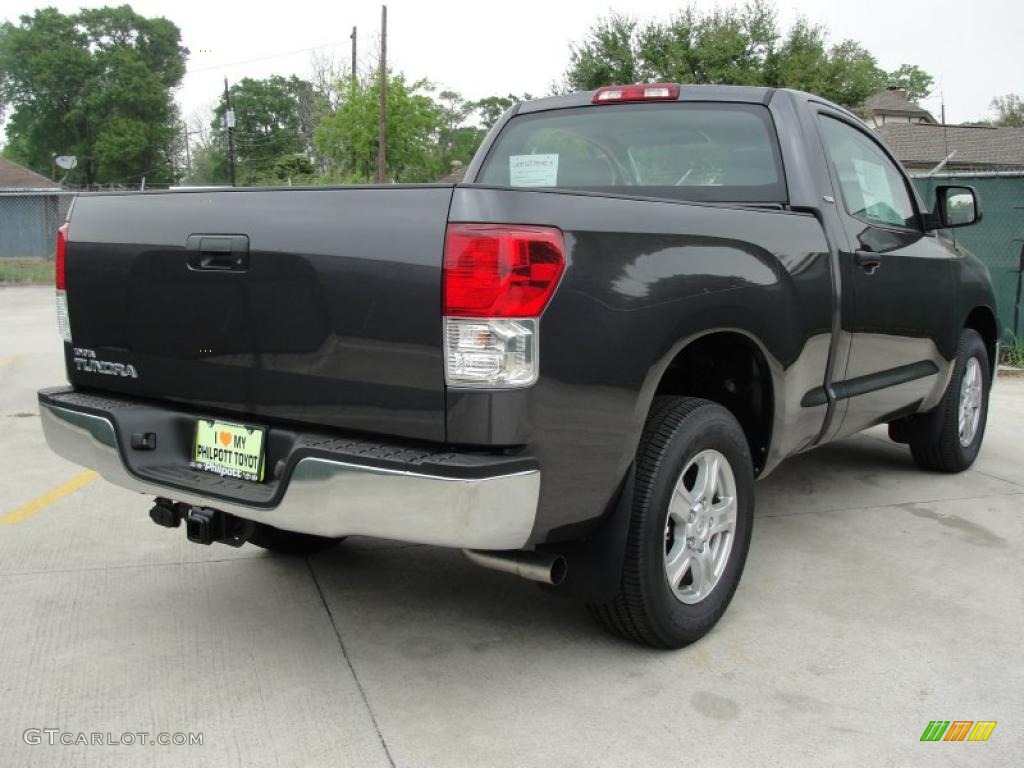 2011 Tundra SR5 Regular Cab - Magnetic Gray Metallic / Graphite Gray photo #3