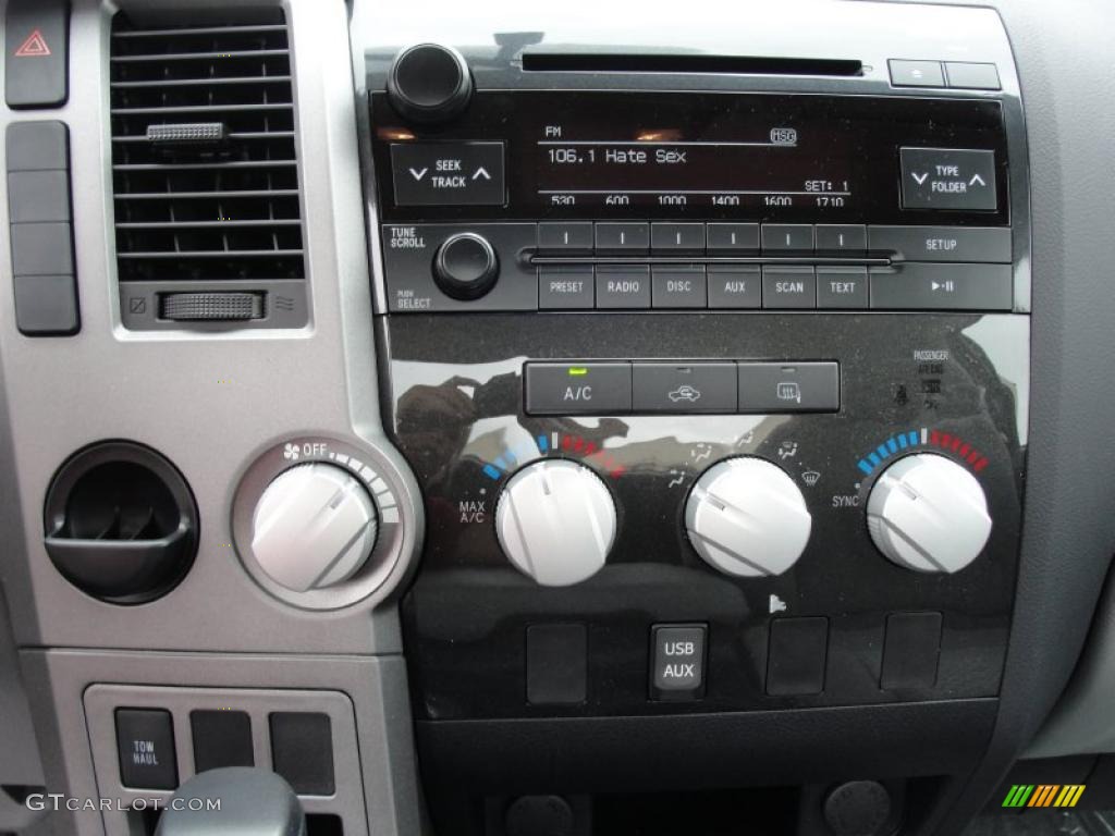 2011 Toyota Tundra SR5 Regular Cab Controls Photo #47314799