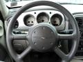 Taupe/Pearl Beige 2003 Chrysler PT Cruiser Standard PT Cruiser Model Steering Wheel
